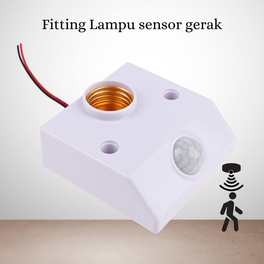 Jual Saklar Lampu Sensor Gerak Pir Saklar Lampu Fitting Lampu 16 300