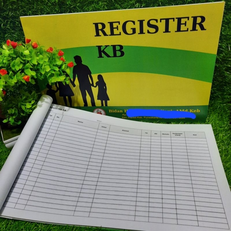 Jual Register KB isi 50 Lembar (100 Halaman) | Shopee Indonesia