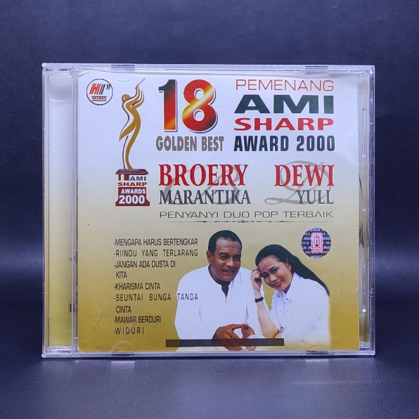 Jual CD BROERY MARANTIKA & DEWI YULL - 18 GOLDEN BEST ( CD ORIGINAL ...