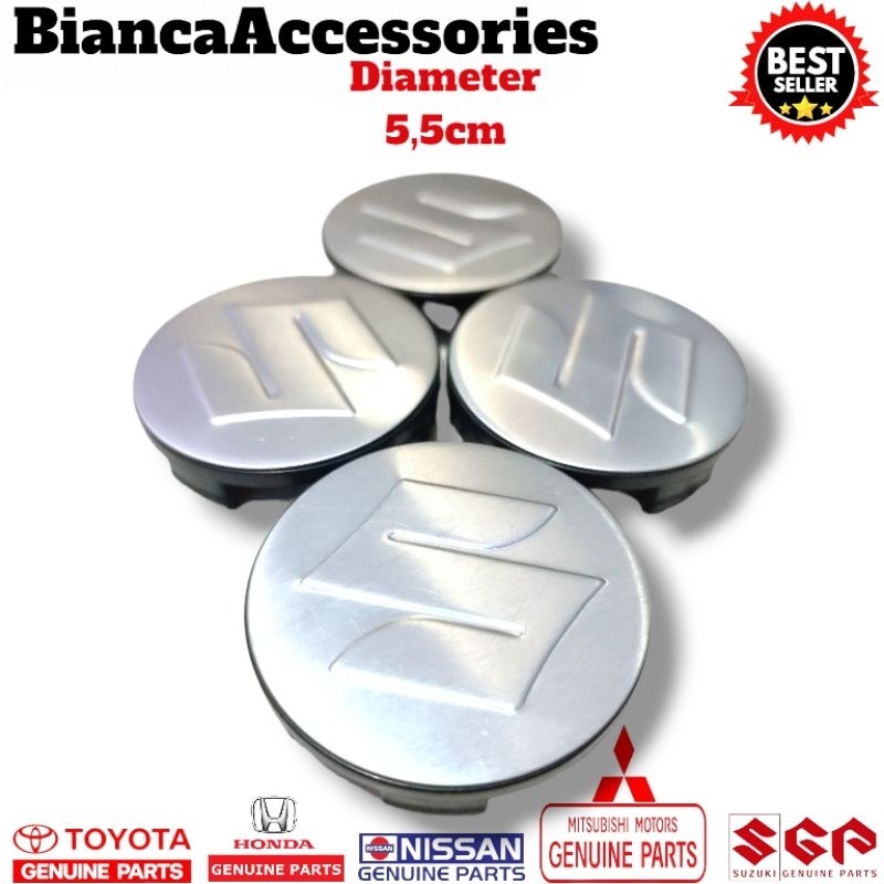 Cache Centre Roue Alliage Suzuki Swift / SX4 / Splash - Couleur Silver, Neuf