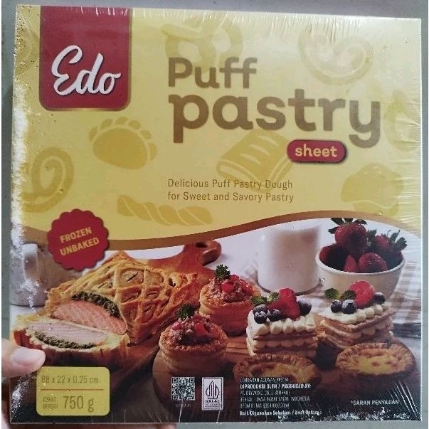Jual EDO PUFF PASTRY 750gr | Shopee Indonesia