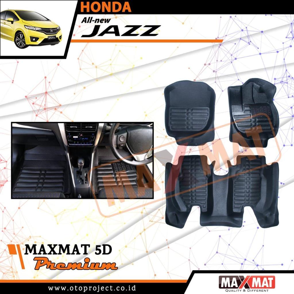 Jual Karpet Mobil D Maxmat Premium Honda All New Jazz Car Mat D Row Shopee Indonesia