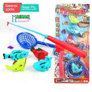 FIGUREANS MAINAN ANAK MURAH FISHING GAME PLAY B538 MAINAN EDUKASI ANAK  MANCING MANCINGAN BEBEK PANCINGAN MAGNET MAINAN AIR