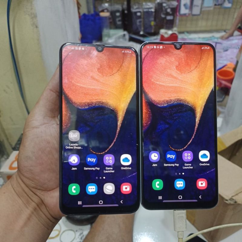 Jual samsung a50 ram 6/128 ram 4/64 ,, normal,baca deskripsi | Shopee ...
