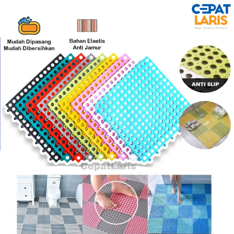 Jual CL Karpet Kamar Mandi Alas Kaki Anti Licin Alas Kamar Mandi PVC