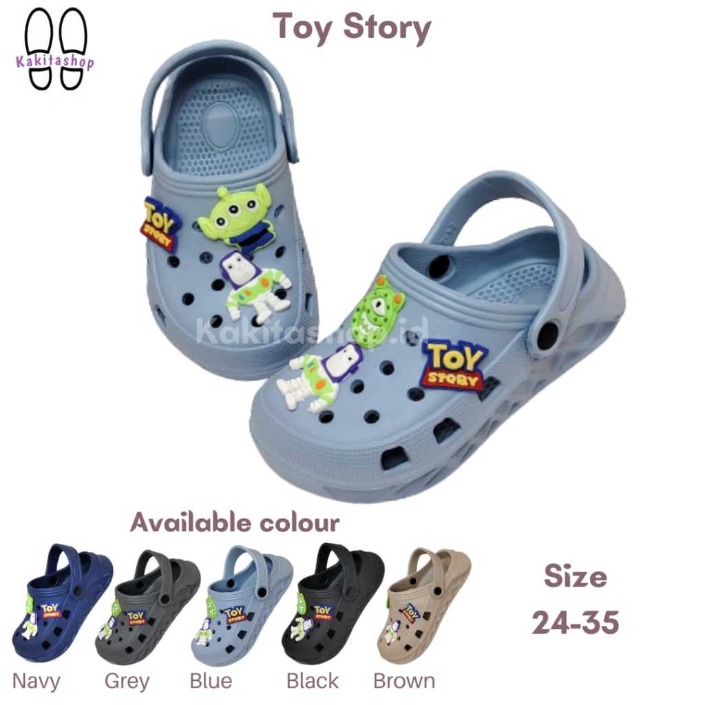 Kakita Sandal Baim Anak Laki Terbaru Karakter Toy Story 8055D2
