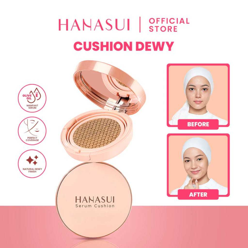 Jual ~DUBEEDU~ HANSUI serum cushion 15gr // flawless// natural dewy ...