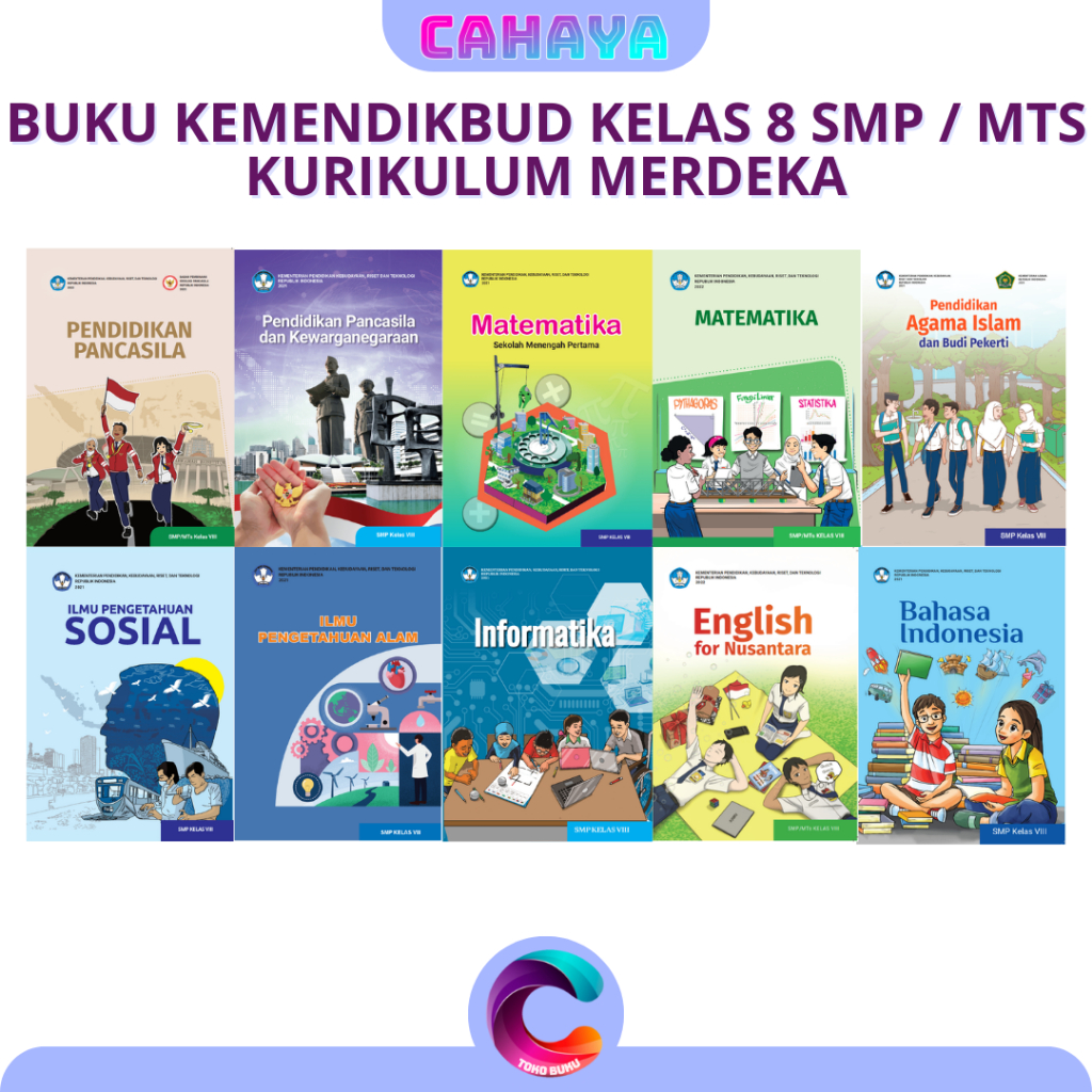 Jual BUKU KEMENDIKBUD KURIKULUM MERDEKA SMP KELAS 8 SMP PANCASILA ...