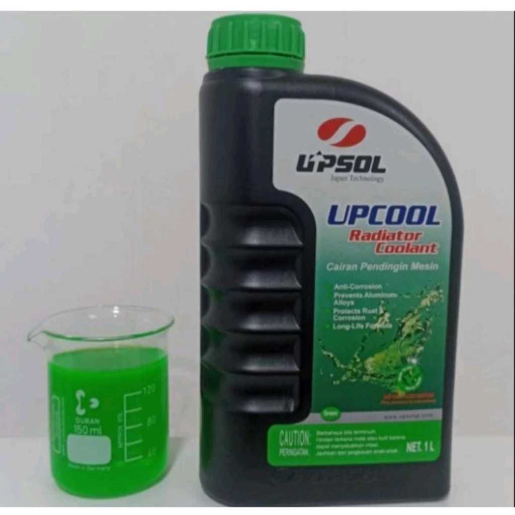 Jual Air Radiator Collant Upsol 1L Untuk Segala Radiator Motor | Shopee ...