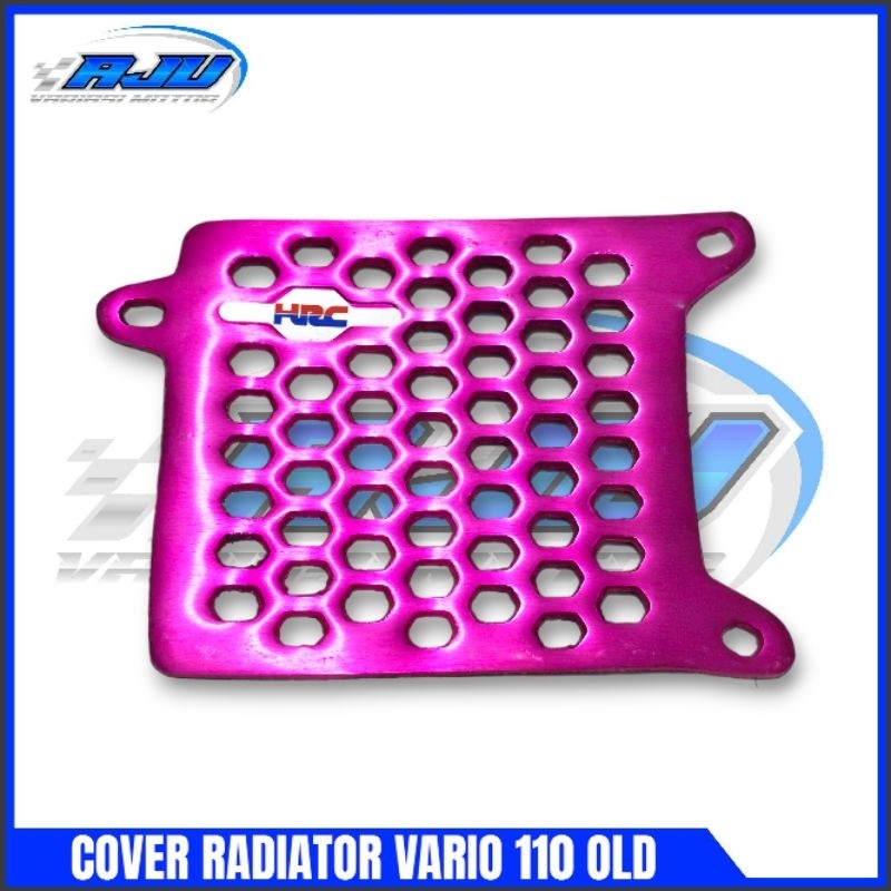 Jual Cover Radiator Vario 110 Karbu Tutup Radiator Model HRC CNC 10 ...