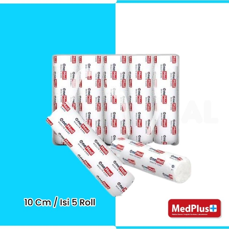 Jual Verban Onemed 10 Cm Kasa Perban Luka Isi 5 Roll | Shopee Indonesia