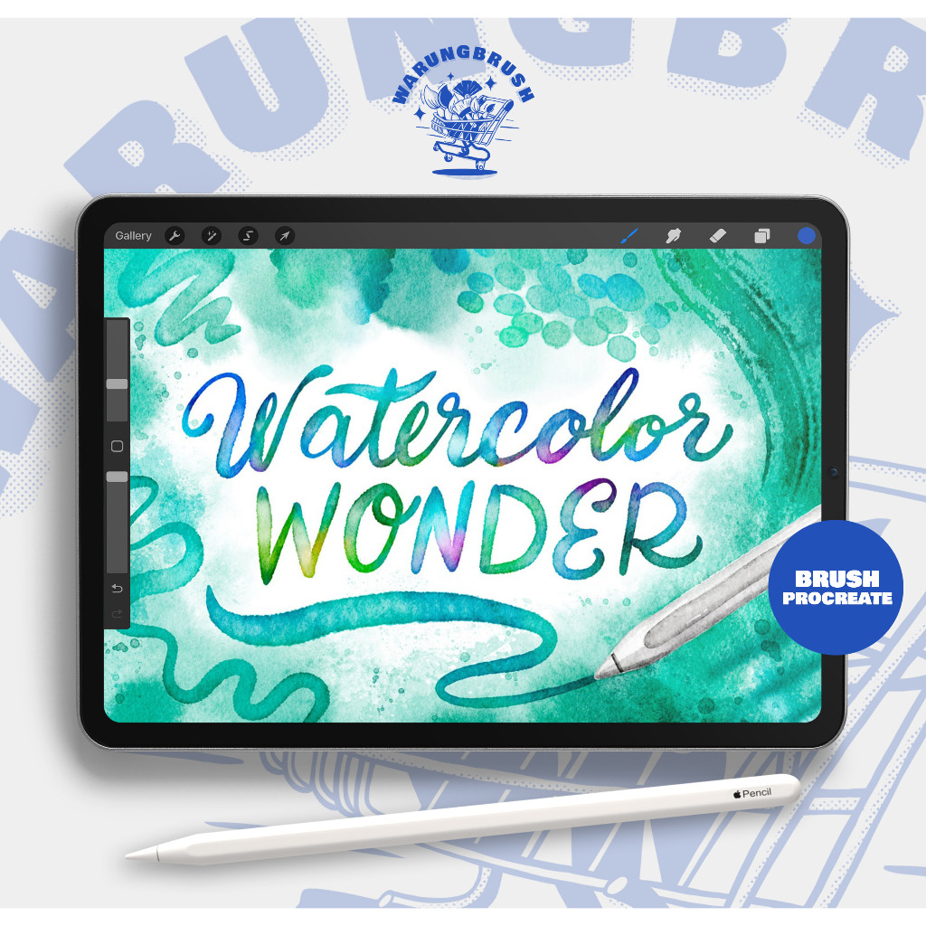 Jual Watercolor Wonder Brushes for Procreate BP00485 | Shopee Indonesia