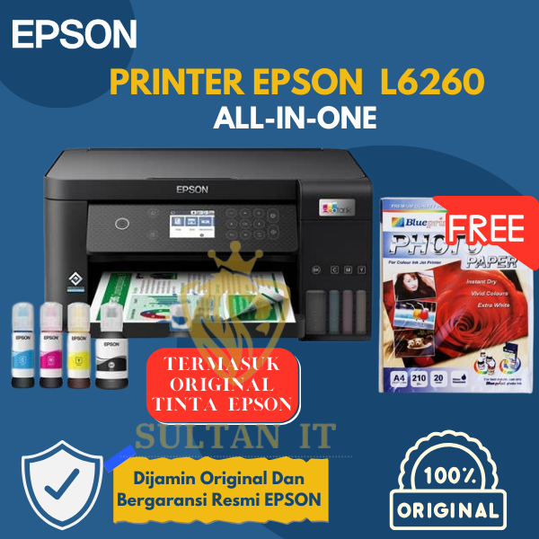 Jual Printer Epson L6260 Multifungsi Ecotank Wifi Duplex All Inone Inktank Shopee Indonesia 7300