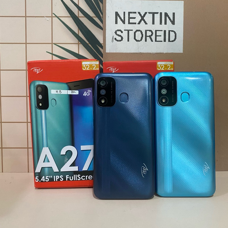 Jual ITEL A27 2/32 SECOND FULLSET | Shopee Indonesia