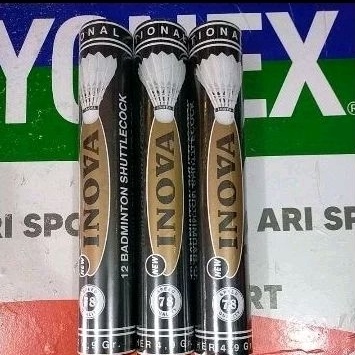 Jual Penawaran Terbaik Setiap Minggu shuttlecock inova hitam original ...