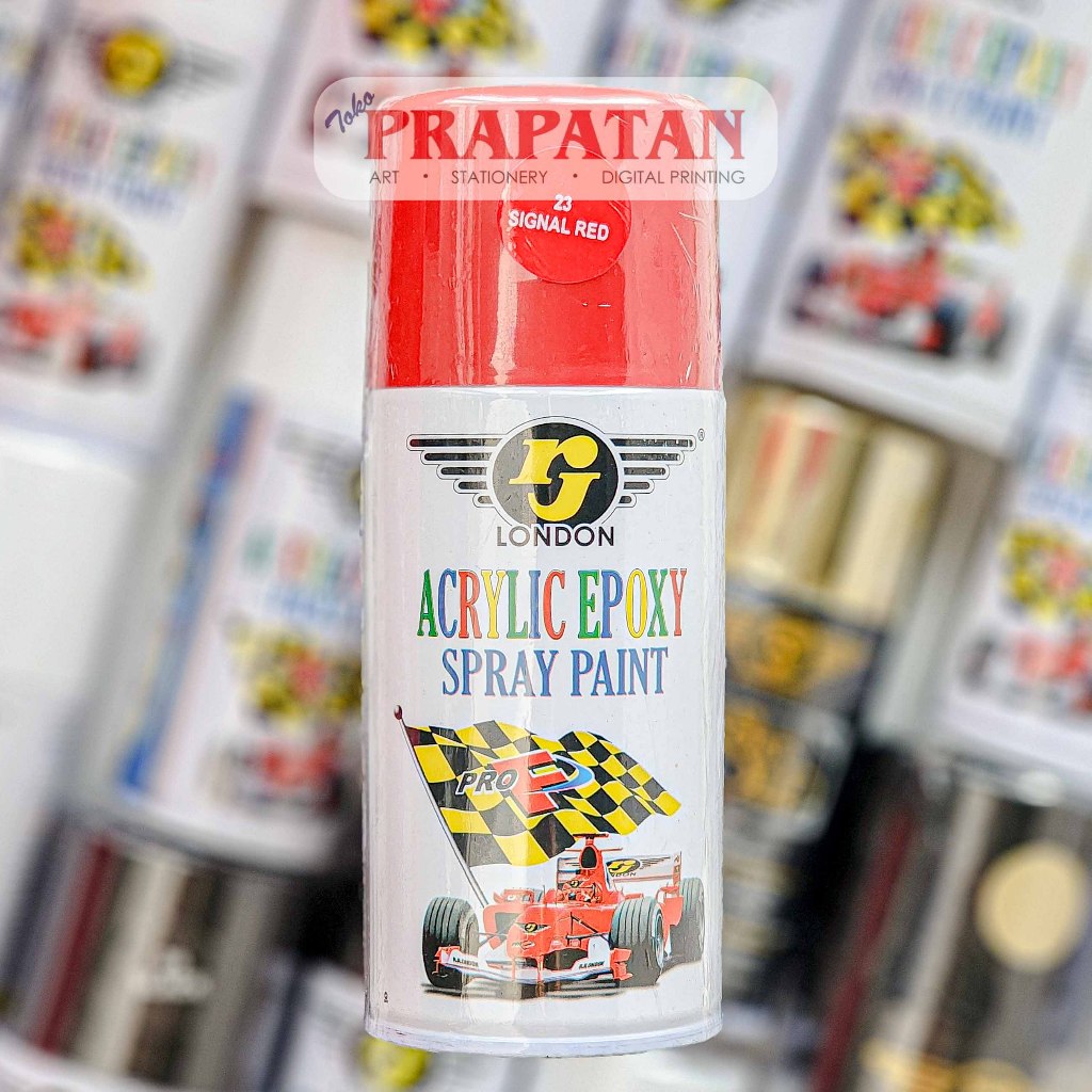 Jual RJ London Acrylic Epoxy Spray Paint 300cc Cat Pilox Cat Piloks
