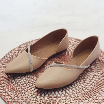 Flats Hoes Wanita Sepatu Wanita Flatshoes FD018