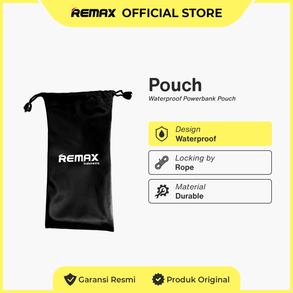 Jual REMAX UNIVERSAL WATERPROOF POWER BANK POUCH | Shopee Indonesia