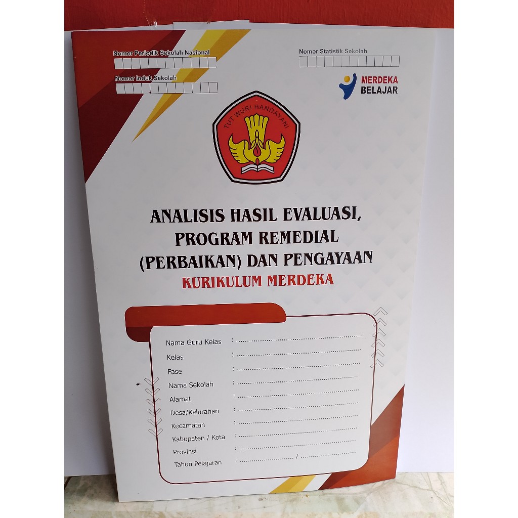 Jual buku analisis hasil evaluasi program remedial perbaikan dan