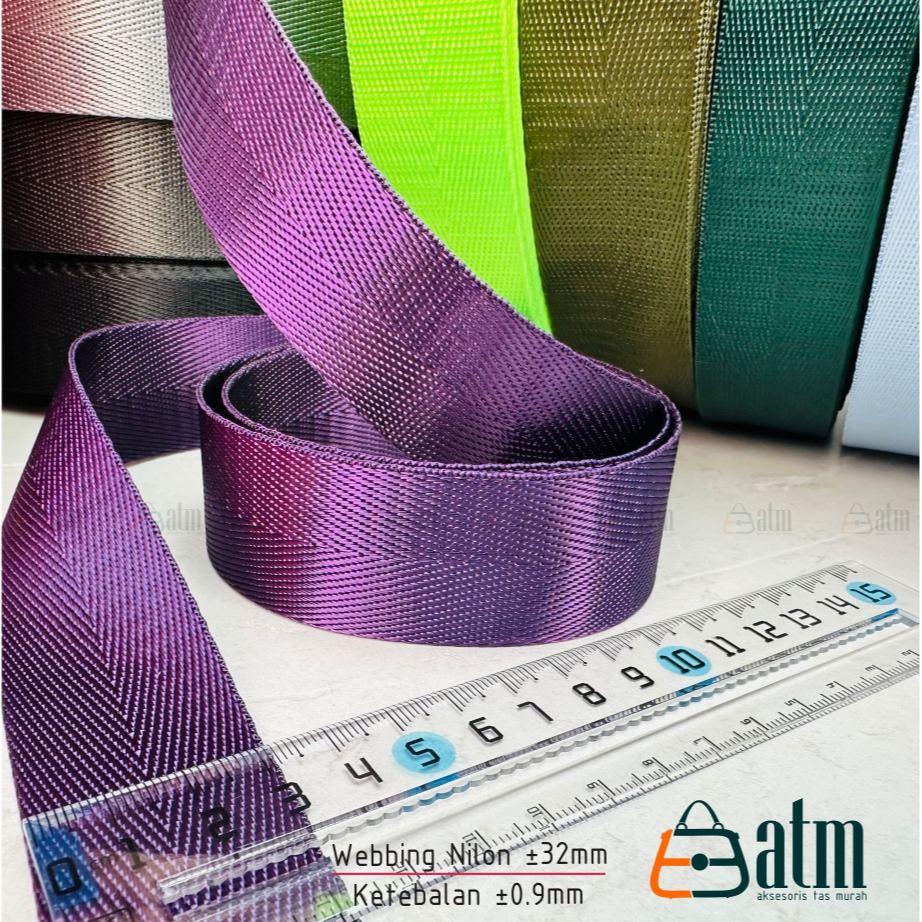 Jual Webbing Nilon 32mm Motif Panah 1 Yard | Shopee Indonesia