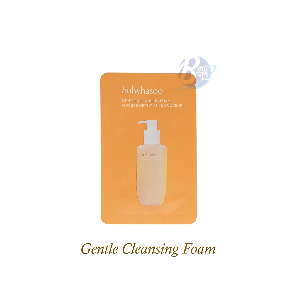 Jual Sulwhasoo Gentle Cleansing Foam 4ml Sachet Trial Size Shopee