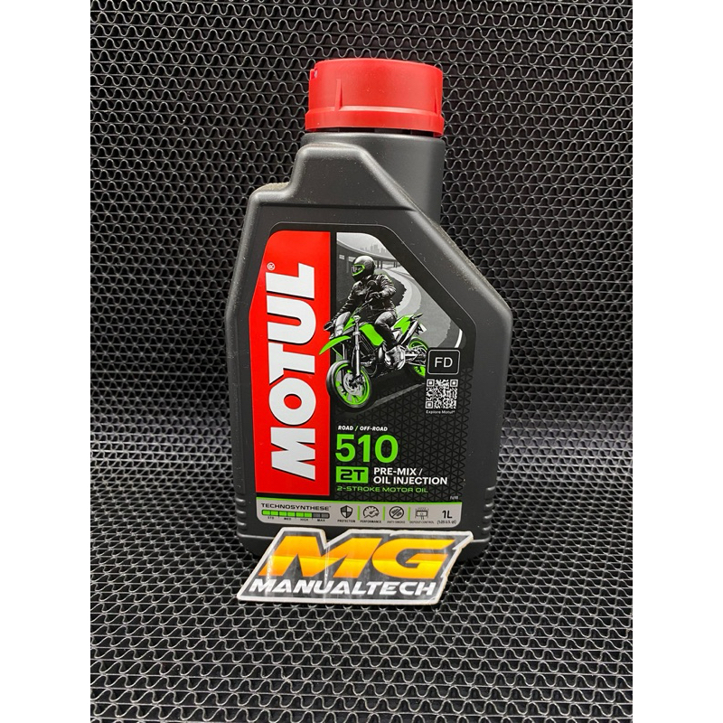 1 LITRO MOTUL 510 OLIO MISCELA MOTO 2T SCOOTER 100% SINTETICO ANTI - Foto 9