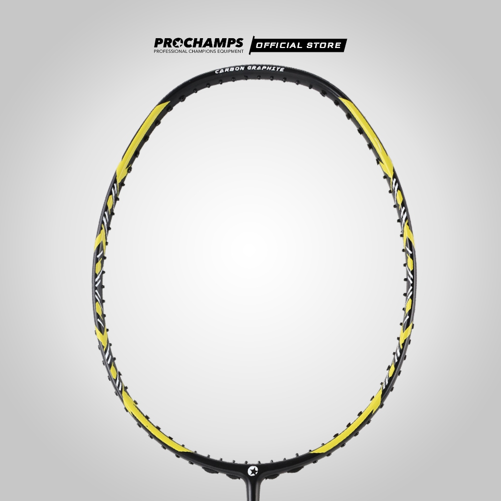 Jual Raket Badminton Prochamps Smash Pro 999 SP Hitam Kuning | Shopee ...
