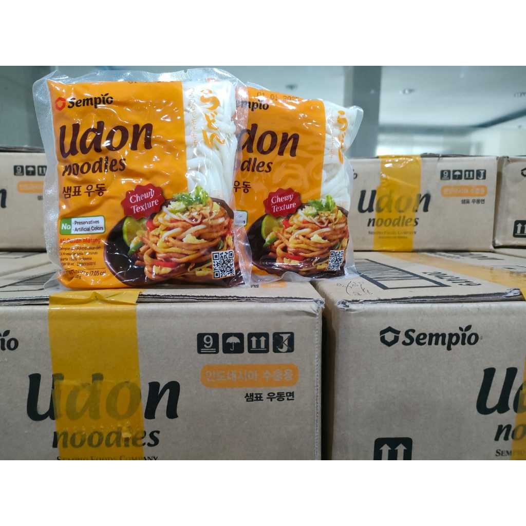 Jual Karton Isi 30pc Sempio Fresh Udon Noodle Mie Tebal Mie Udon