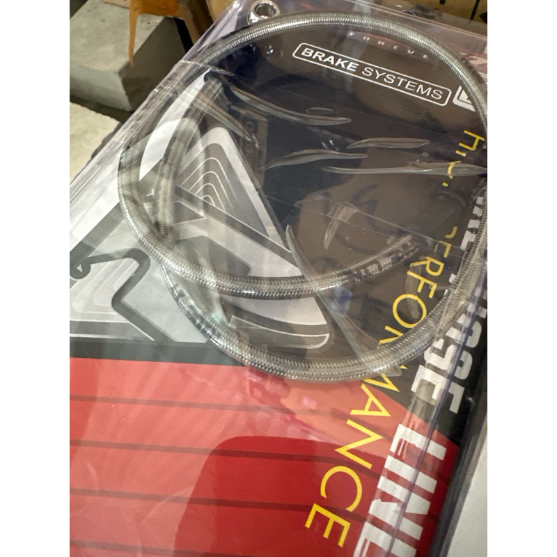 Jual SELANG REM KABEL REM RIDE IT HITAM SILVER 95 75 60 45 CM | Shopee ...