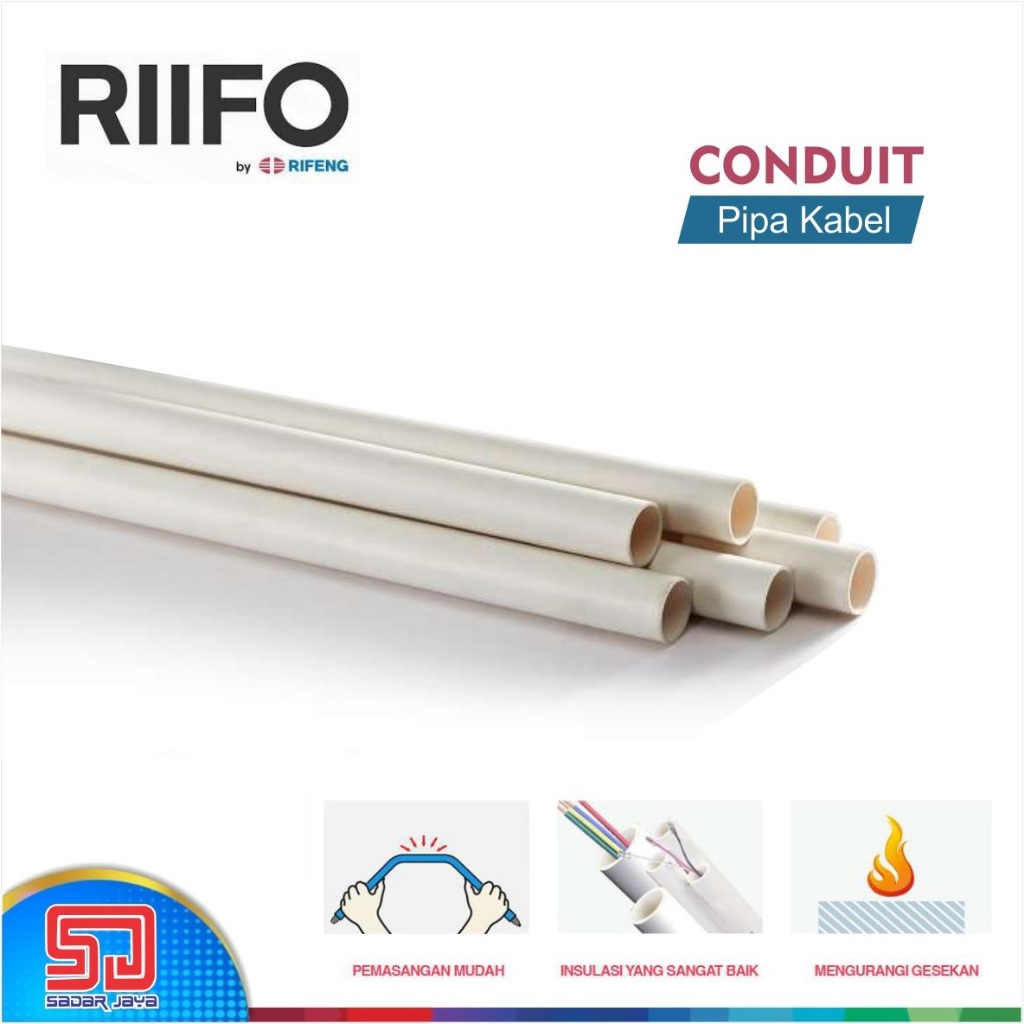 Jual RIIFO by Rifeng Conduit pipe GY.305 20mm 5/8