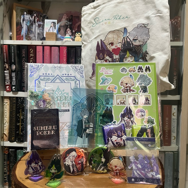 Jual Sumeru Playing Card Set Book by ddungw Totebag Genshin Impact ...