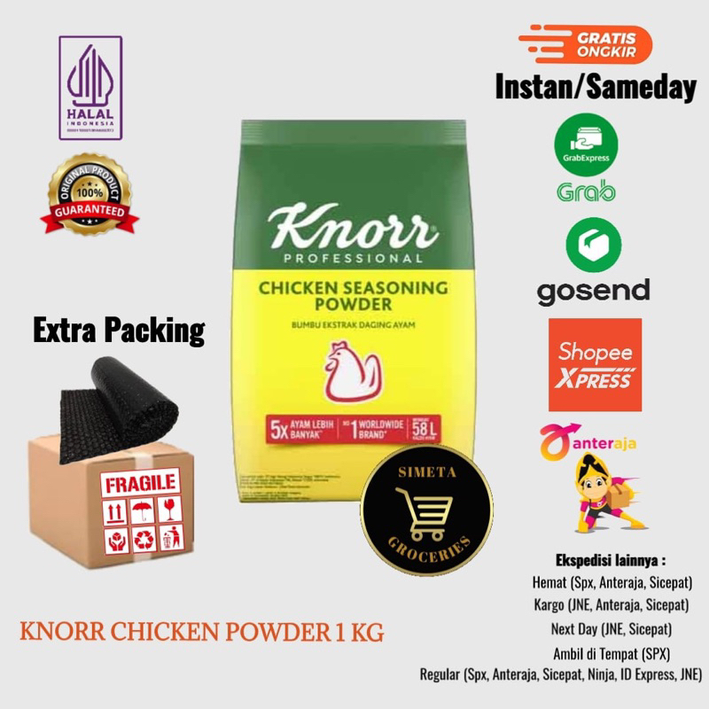 Jual Knorr Chicken Powder 1 kg | Shopee Indonesia