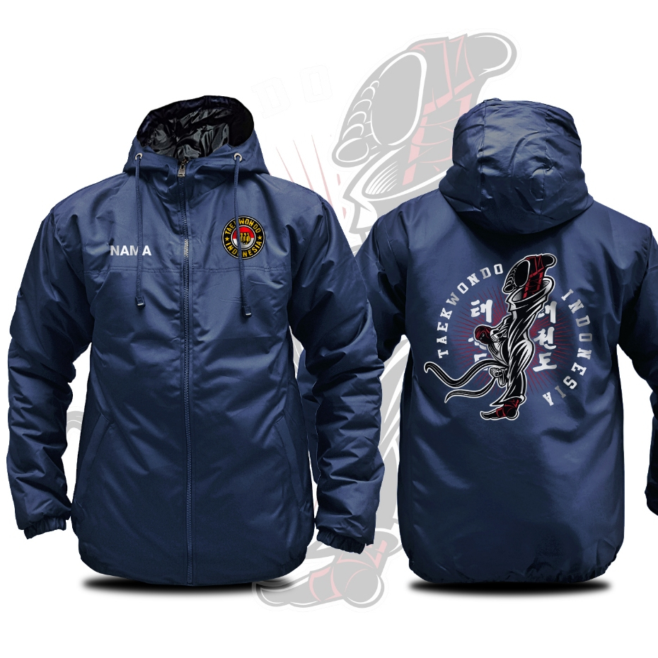 Jual Jaket Taekwondo Indonesia Fighter Parasut Semi Wf Bisa Custom