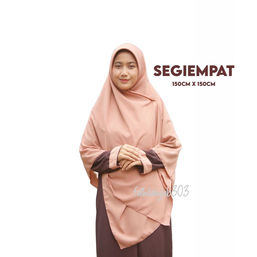 Jual Wollpeach Hijab Jilbab Segi Empat 150 X 150 Hijab Lebar 150cm Wolfis Grade A Premium 5613