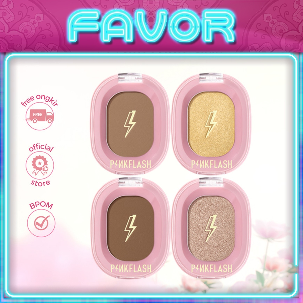 Jual PINKFLASH F02 Soft Pigment Face Contour 1.7g | Pigmentasi Tinggi ...