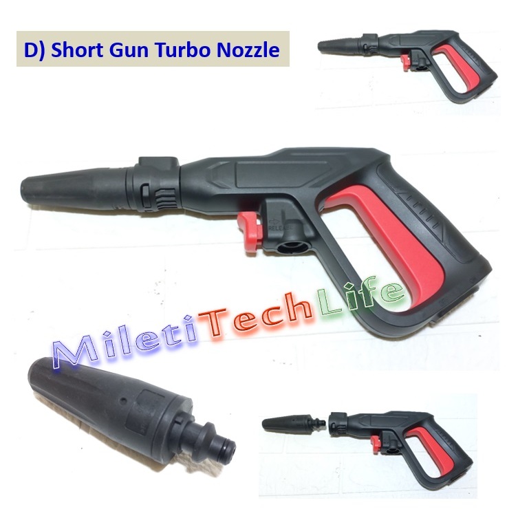 Jual Short Gun Nilfisk Replacement Tembakan Gun untuk Jet Cleaner
