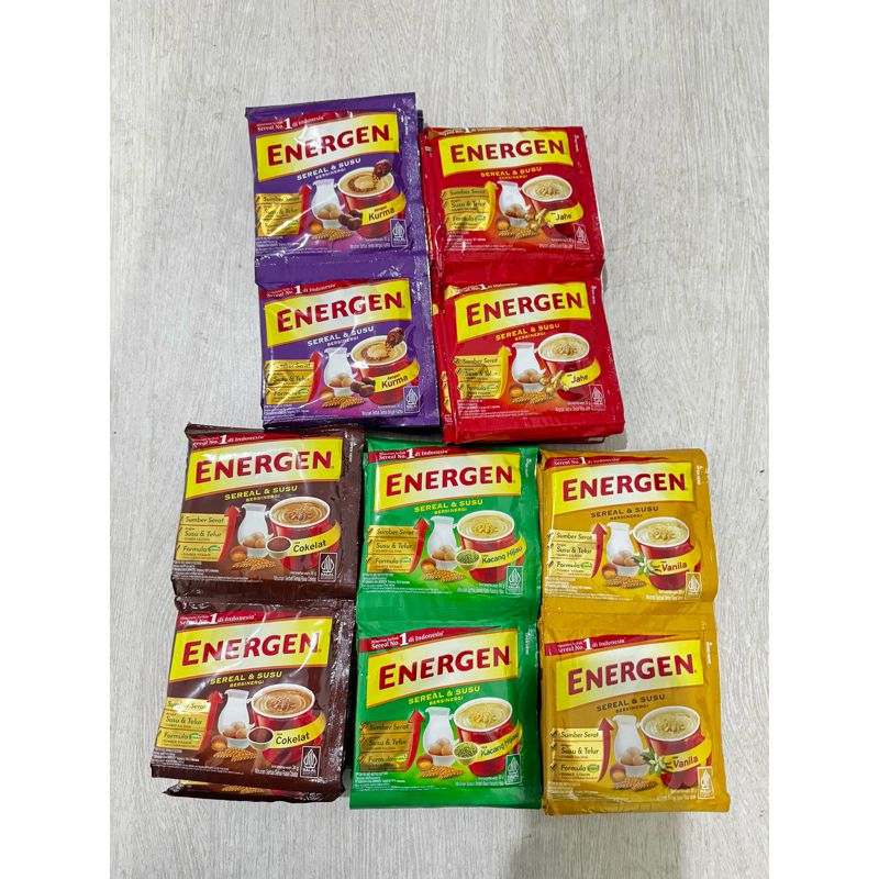 Jual ENERGEN SACHET RENTENG | Shopee Indonesia
