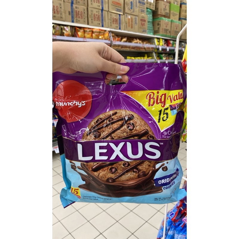 Jual biscuit lexus big value isi 15 sachets / 18 sachets / 13 sachets ...
