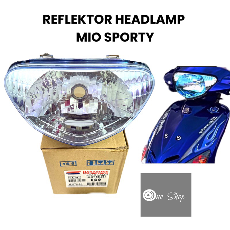 Jual Reflektor Headlamp Lampu Depan Yamaha Mio Sporty Mio Smile Original Nakasone Shopee Indonesia