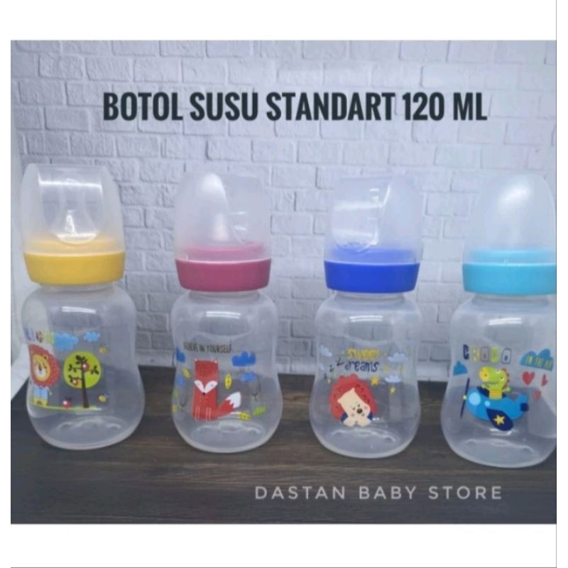 Jual Botol Susu Sedotan Standart 120ml | Shopee Indonesia