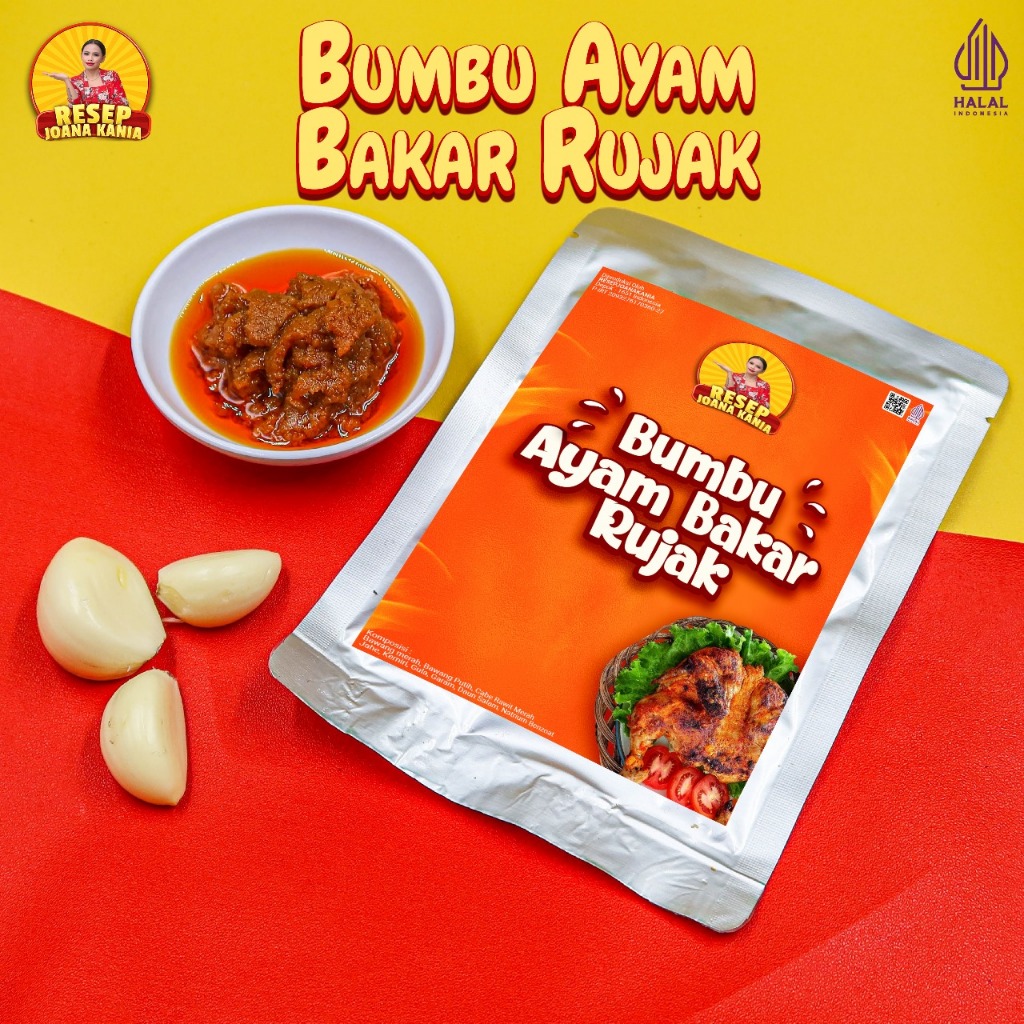 Jual Bumbu Oles Ayam Bakar Rujak Sachet 50g ResepJoanaKania/ Sambal ...