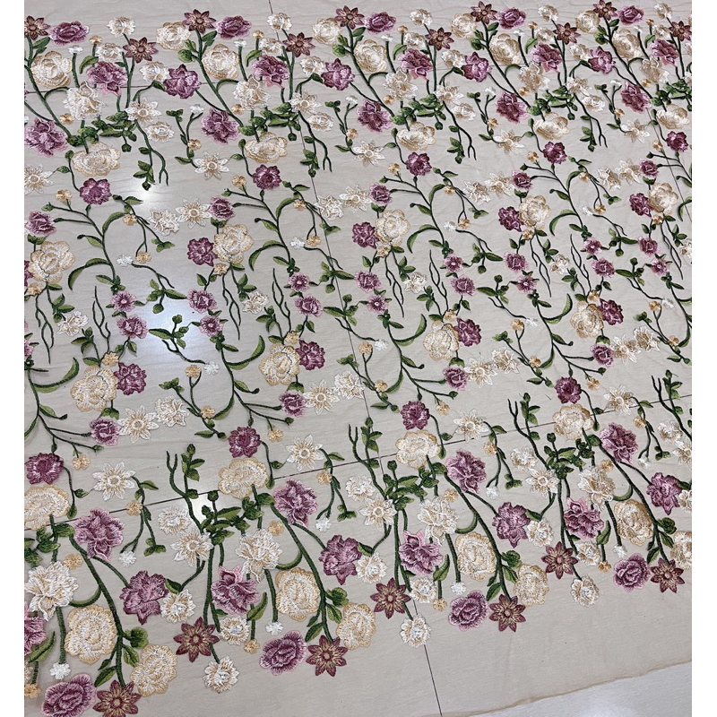 Jual tilegarden tilebunga tilemulticolor tilebordir brokatbunga harga ...