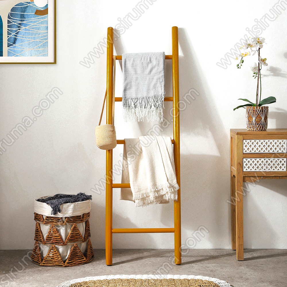 Jual Rak Tangga Kayu Gantungan Serbaguna POCKY NARROW LADDER - ISIRUMA ...