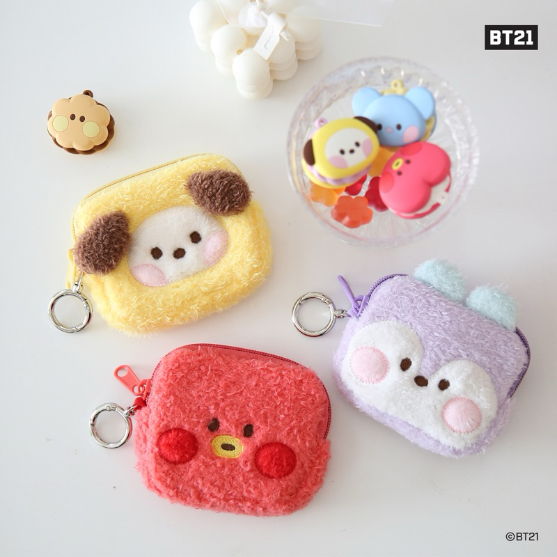 Jual [READY] BT21 Minini Pouch Small S Official | Shopee Indonesia