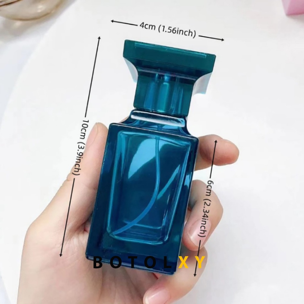 Jual Botol Parfum 50ml Spray Kaca Tebal Model Tomford / TF Drat Ulir ...