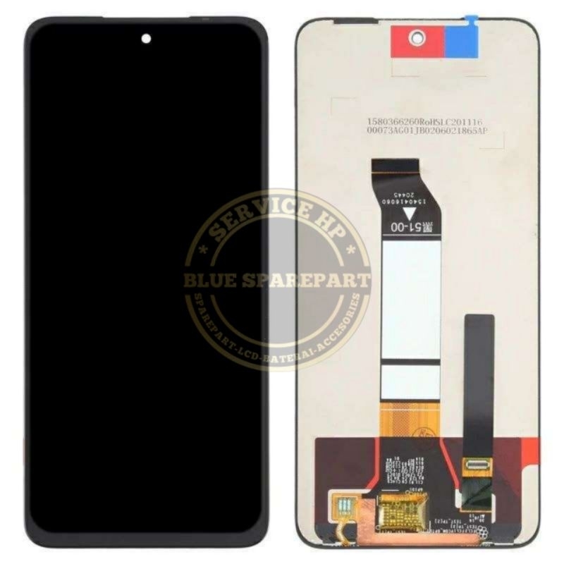 Cover SEAHAI Per Xiaomi Redmi Note 10 5G / Poco M3 Pro 5G – Custodia Sottile In TPU Con Glitter E Design Phnom Penh – Rosso - 2