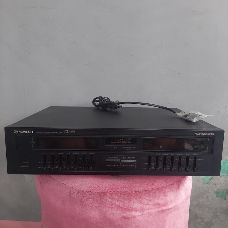 Jual equalizer pioneer gr 555 Original Made in Japan | Shopee Indonesia