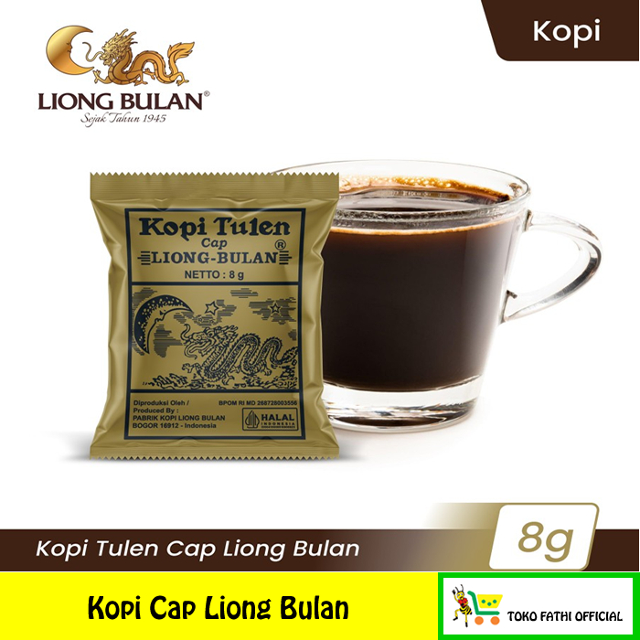 Jual Kopi Bubuk Liong Bulan Tanpa Gula Shopee Indonesia