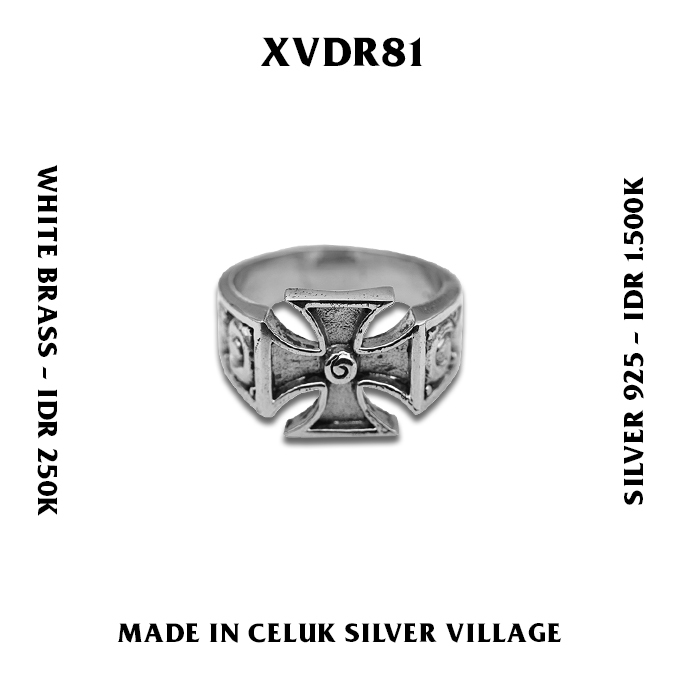 Jual Cincin Iron Cross Independent Balinese Style by Xovid20 XVDR81