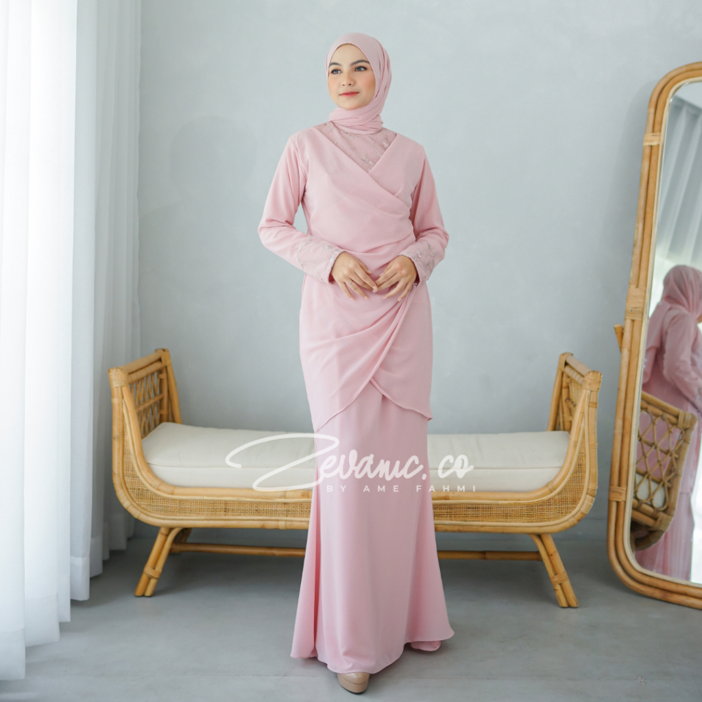 Jual Farnaz One Set Wanita Kekinian Korean Style Setelan Rok Lebaran ...